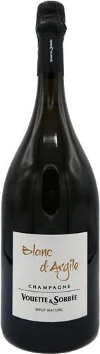 photo Blanc d’Argile R20 Blanc de Blancs Brut Nature Magnum Champagne Vouette & Sorbée &