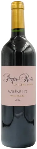 vue du vin Domaine Peyre "Marlène n°3"