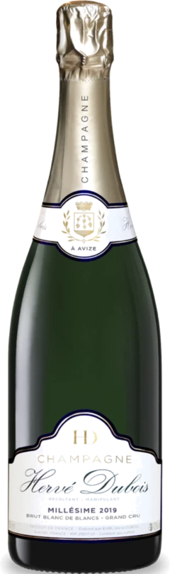 photo Champagne Hervé Dubois Millésime 2018 Blanc de Blancs Grand Cru