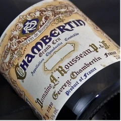 photo Domaine Rousseau Chambertin Grand Cru 1977 3cm ca