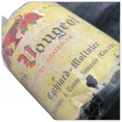 photo du vin Domaine Cathiard Molinier Clos Vougeot 1977 ea