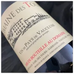 photo du vin Domaine des Tours Vin de Pays de Vaucluse 2012