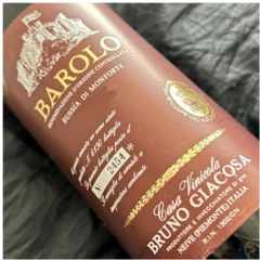 photo Italie Bruno Giacosa Barolo Bussia di Monforte 1979