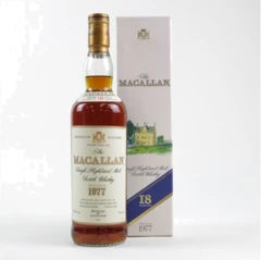 photo Whisky Macallan Single Malt 18 Ans 1977 70 cl