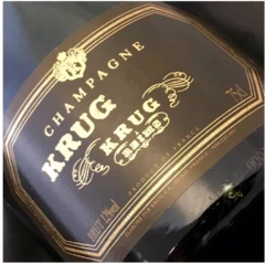 photo Champagne Krug Brut Vintage 1998 Etla