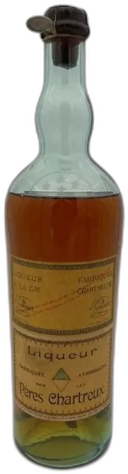 photo Spiritueux Chartreuse Tarragone Jaune 1930 1945 100 cl