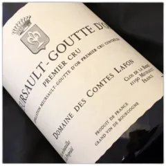 photo du vin Domaine Comtes Lafon Meursault Goutte d or 2012