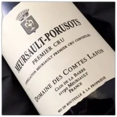 photo Domaine Comtes Lafon Meursault Porusots 2012