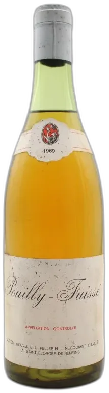 photo Pouilly-Fuissé 1969 Maison Pellerin