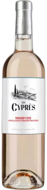 photo du vin les Cyprès Rosé Bio 2022