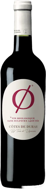 photo ø Vin Biologique Sans Sulfites Ajoutés by Terre de Vignerons, 2023 a O.p Côtes de Duras, Vin Rouge