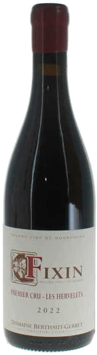 photo 2022 Domaine Berthaut-Gerbet, Fixin Premier Cru, Hervelets