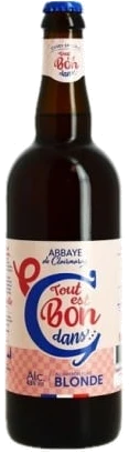 photo Bière Blonde Tout Est Bon Dans le Cochon Brasserie Abbaye de Clairmarais