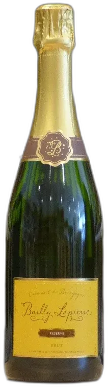 image du vin Crémant de Bourgogne Bailly Lapierre Cuvée Réserve