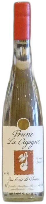 image du vin Eau de Vie de Prune la Cigogne Réserve Spéciale