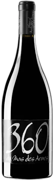 photo du vin le 360 du Mas des Armes Rouge Igp Hérault