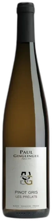 photo du vin Domaine Paul Ginglinger Alsace Riesling Pinot Gris Prélats 2023