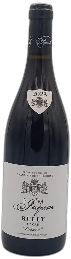 photo Bourgogne Rully 1er Cru Preaux 2023 Rouge Jacqueson