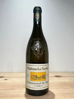 photo Château la Nerthe Chateauneuf du Pape Blanc 2015