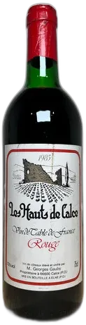 photo Georges Gauby les Hauts de Calce 1985