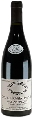 photo Esmonin Gevrey-Chambertin 1er Cru Clos Saint Jacques 2018
