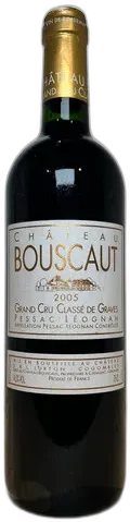 photo Château Bouscaut Pessac Leognan Grand Cru Classé 2005