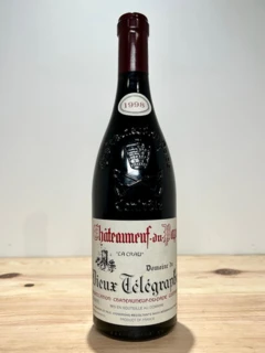 photo Domaine du Vieux Télégraphe Chateauneuf du Pape la Crau Rouge 1998