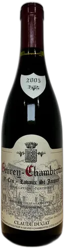 photo Claude Dugat Gevrey-Chambertin 1er Cru Lavaux Saint-Jacques 2005