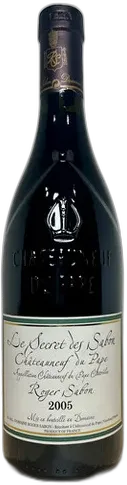 photo Roger Sabon Chateauneuf du Pape Cuvée le Secret des Sabon 2005