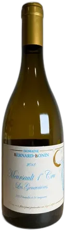 photo Domaine Bernard Bonin Meursault 1er Cru les Genévrieres 2018
