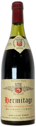 photo Domaine Jean-Louis Chave Hermitage 1980