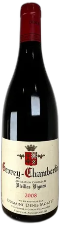 photo Denis Mortet Gevrey Chambertin Vieilles Vignes 2008
