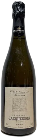 photo Champagne Jacquesson Avize Grand Cru Champ Cain 2004