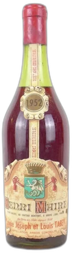 photo 1952 Arbois Henri Maire Cuvée Joseph et Louis Tabet Rouge Jura