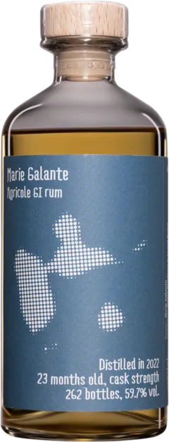photo du vin Spiritori Rhum Vieux Agricole de Guadeloupe "Bielle Spirit of The Day #4" Brun