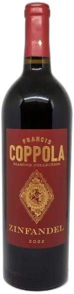 photo Francis Ford Coppola Winery Diamond Collection Zinfandel 2022