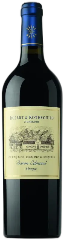 photo du vin Rupert & Rothschild, Baron Edmond