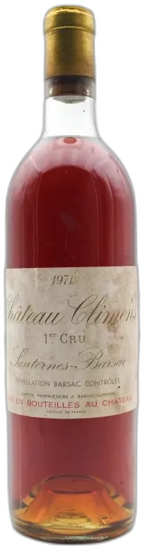 photo Château Climens 1971