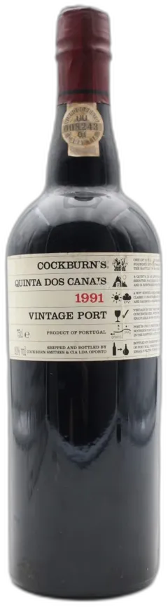 image du vin Coskburn's Quinta Dos Cana's 1991 Vintage Port