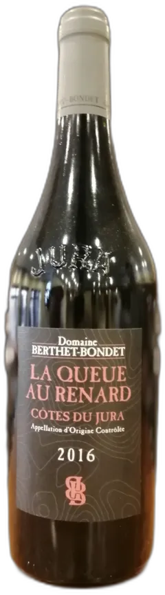 photo Berthet-Bondet Côte du Jura Rouge Queue au Renard 2016