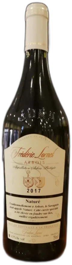 photo Lornet Frédéric Arbois Savagnin Naturé 2017
