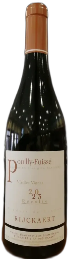 vue du vin Rijckaert Pouilly-Fuissé Vieilles Vignes