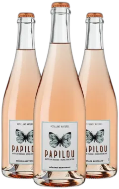 photos du vin Papilou Vin Pétillant Naturel Rosé 2023
