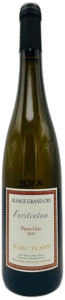 photo Domaine Marc Tempe Pinot Gris Alsace Grand Cru 'Furstentum' 2019 Alsace France
