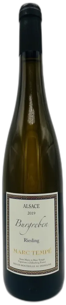 photo du vin Riesling Burgreben 2019