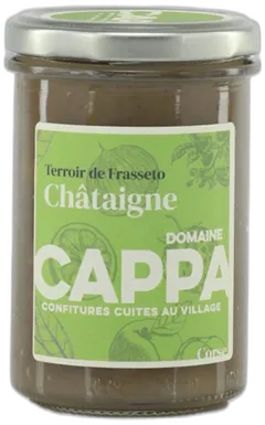 vue du vin Domaine Cappa Confiture Châtaigne 240 gr