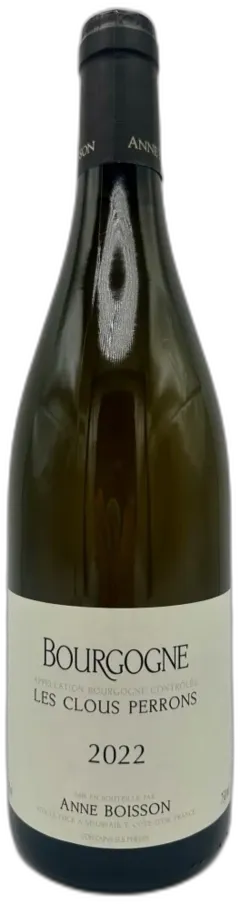photo Domaine Boisson Anne Bourgogne Blanc les Clous Perrons 2022 Bourgogne France