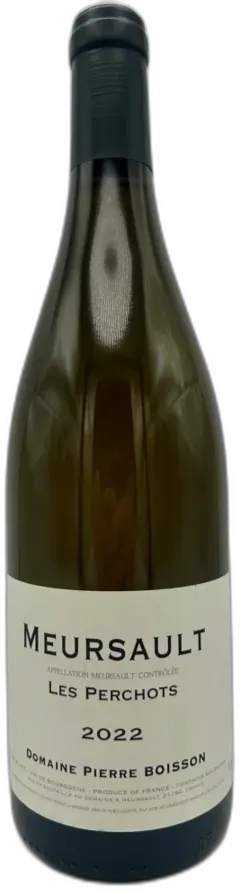 image du vin Meursault les Perchots 2022