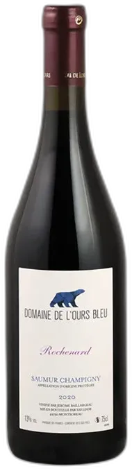 photo Saumur-Champigny Rochenard 2020 Rouge D. de l’Ours Bleu