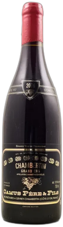 image du vin Camus Chambertin 2016